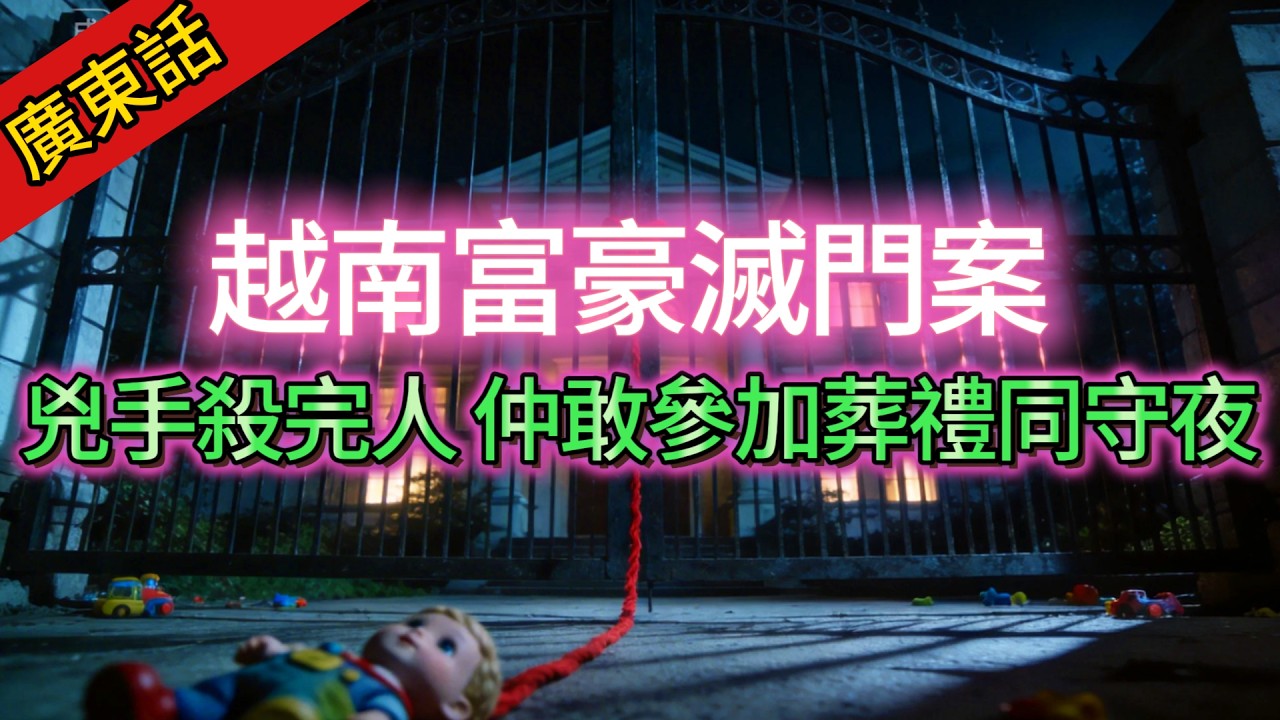 【真實案件】| 越南富豪滅門案，6人排排企被割喉！兇手殺完人，仲敢去參加葬禮同守夜，最後仲要覺得自己先係受害者！#犯罪#案件解說
