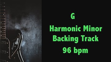 G Harmonic Minor Modal Backing Track. Used by Yngwie Malmsteen. Neo-Classical sound.