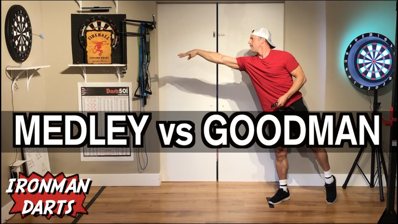 Medley vs GOODMAN on Ironman Darts YouTube