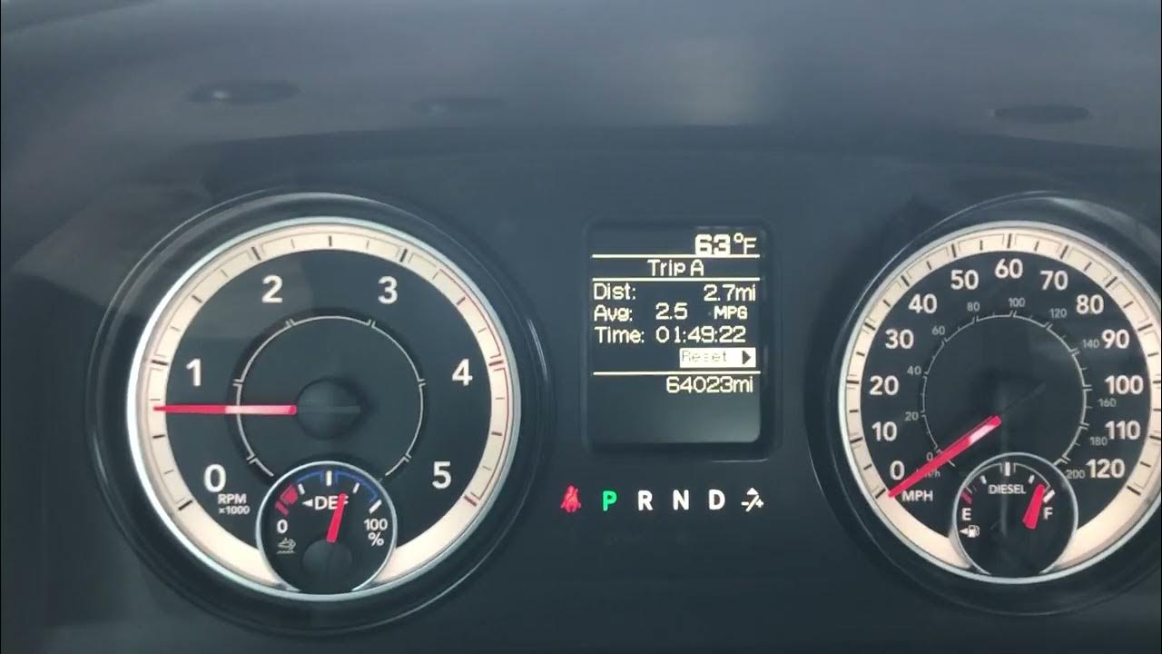 2018 Ram 2500 Instrument Cluster Dallas Fort Worth, TX #47663 - YouTube