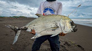 luar biasa!!Strike Monster GT dari pinggiran pantai