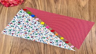 Unbelievable Patchwork Hack, Turn Just 2 Pieces of Fabric Into Something Perfect