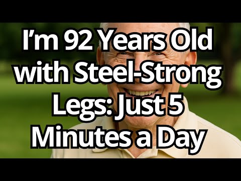 Strong Legs After 70 Do This 5 MINUTES A Day And Forget About The CANE