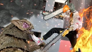 stop motion チェンソーマン chainsaw man vs bat