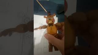 Battington Freddy Fazbear custom figure part 1 #fnaf #fypシ #edit @Battington @TravisBalderi2012