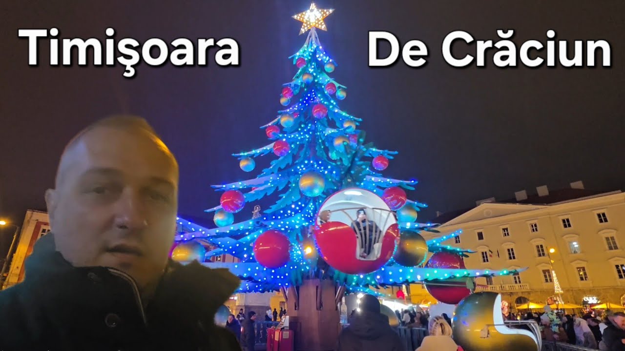 Târgul de Crăciun Timișoara 2025 🇷🇴 | Atmosferă de Poveste, Mâncare & Lumini Festive