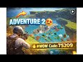 ADVENTURE 2 😱 | BGMI WOW Mode 🔥 | Impossible Parkour Challenge | WOW Code 75209 #bgmi #wowmode 