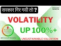 What will happen if  are you ready  are valuations sustainable  why volatility is increasing 