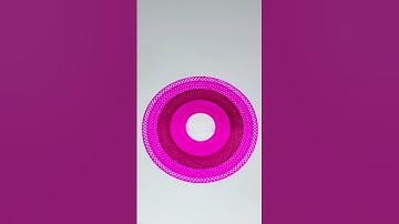 Quick SpiroArt   #spirograph #satisfying #asmr #art #pattern #shorts