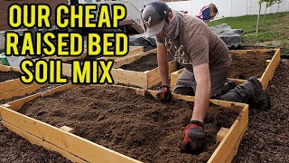 Raised Garden Bed Soil Mixture // Urban Homesteading for Beginners