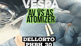 VESPA dellorto phbh30: wrong AV 4stroking vs correct AS ATOMISER | FMP -  Solid PASSion |