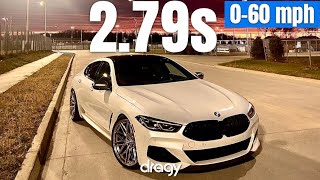 BMW M850i GC stage 2 93 Acceleration *0-100KPH* *0-200KPH * *1/4 mile*
