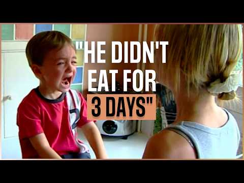 The Toddler Who Is Genuinely Terrified Of Solid Food