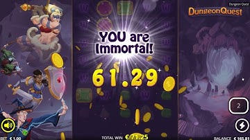 💎 DUNGEON QUEST - EPIC LOOT UNCOVERED! Huge Win at GlitchSpin Casino!