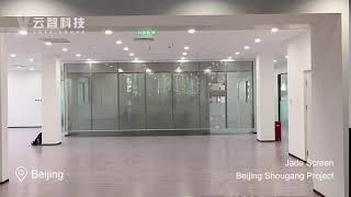 Ydea Transparent Led Screen Beijing Shougang Project,85% Transparency