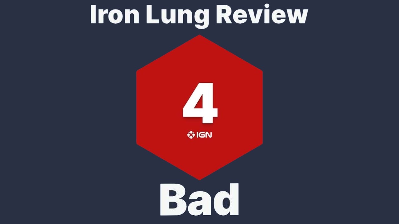 Iron Lung Is Getting Stupid Reviews