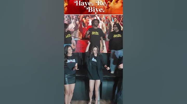 Haye Re Biye Song Live Performance🔥Dev & Barkha 🔥 Khadaan