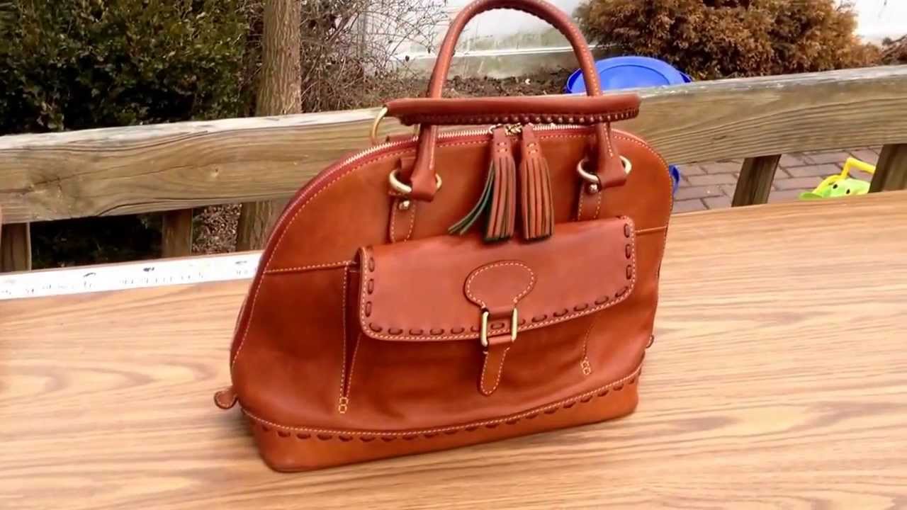 Dooney Bourke Florentine Domed Satchel Wear Tear Patina How Dooney Bourke Florentine Domed Satchel Wear Tear Patina How The Leather Has Aged