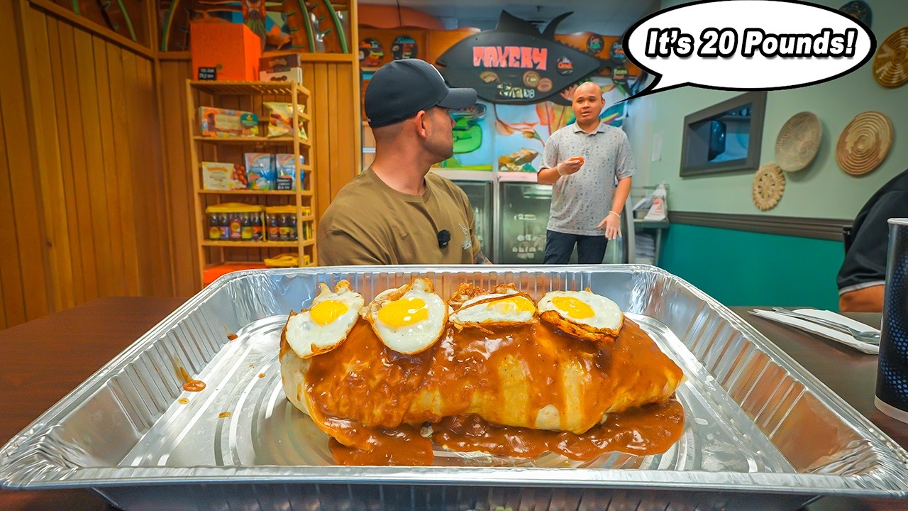 Нам сказали, что в рамках челленджа Loco Moco Burrito Challenge нужно съесть 20 фунтов! | Наша ха...
