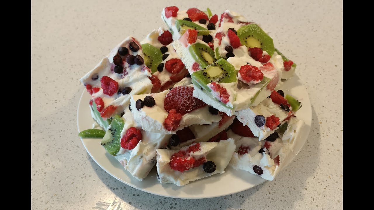 Frozen Yogurt Fruit Bar YouTube