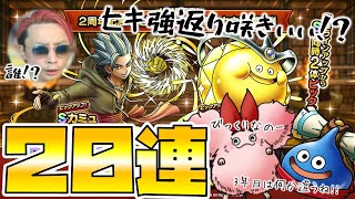 【ドラクエタクト】"カミュ＆ゴールデンスライム"２０連ガチャる【2周年記念WピックアップSPスカウト】