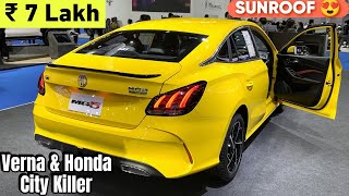 New 2024 MG5 & MG GT Launched | ₹7 Lakh | ADAS, Sunroof | Better Than Verna & Honda City Full Review