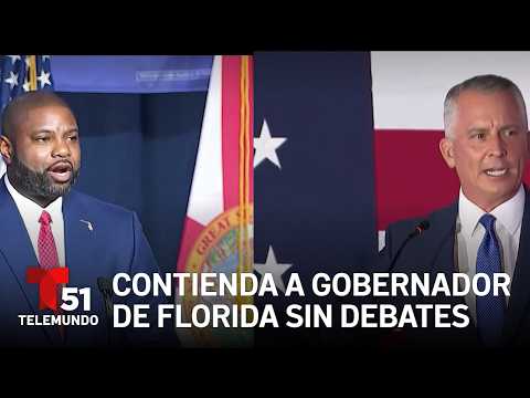 Florida gubernatorial race with no scheduled debates