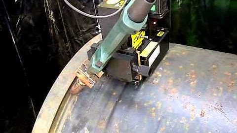 Bugo Minivert III Welding Tractor and 1000kg Rotators for use with MIG Welding