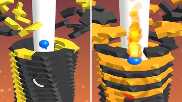 Stack Ball #94 ✨🌅☄️ BIG UPDATE!!! All Levels Gameplay Android,iOS