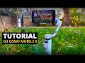 Dji osmo mobile 6  cinematic tutorial