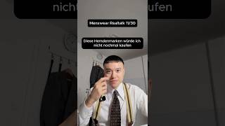 3 Hemden, die ich nie wieder kaufen würde #herrenmode #anzug #stilberatung #hemd #menswear