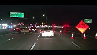 8/27/25 completed closure.  Closed lanes 4-5 on nb805 from Home Ave to I15 