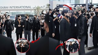 Jungkook And Taehyung Arrive In Dubai Their Iconic Appearance Immediately Becomes A Trending Topic
