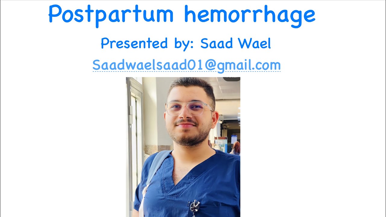 Postpartum hemorrhage (PPH) | less than 15 minutes !