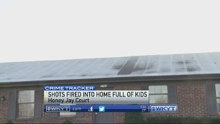 Shots fired into home full of kids