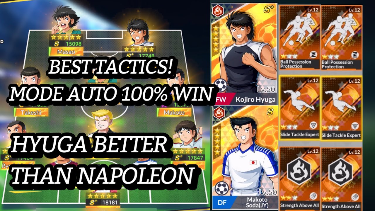 SPILL CARD AND BEST TACTICS! GACHA SODA AGAIN FOR FULL POTENTIAL! CAPTAIN TSUBASA: ACE
