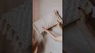 DIY Macrame Cushion | Step-by-Step Tutorial for Beginners #macrame #diy #crochet #education #knot