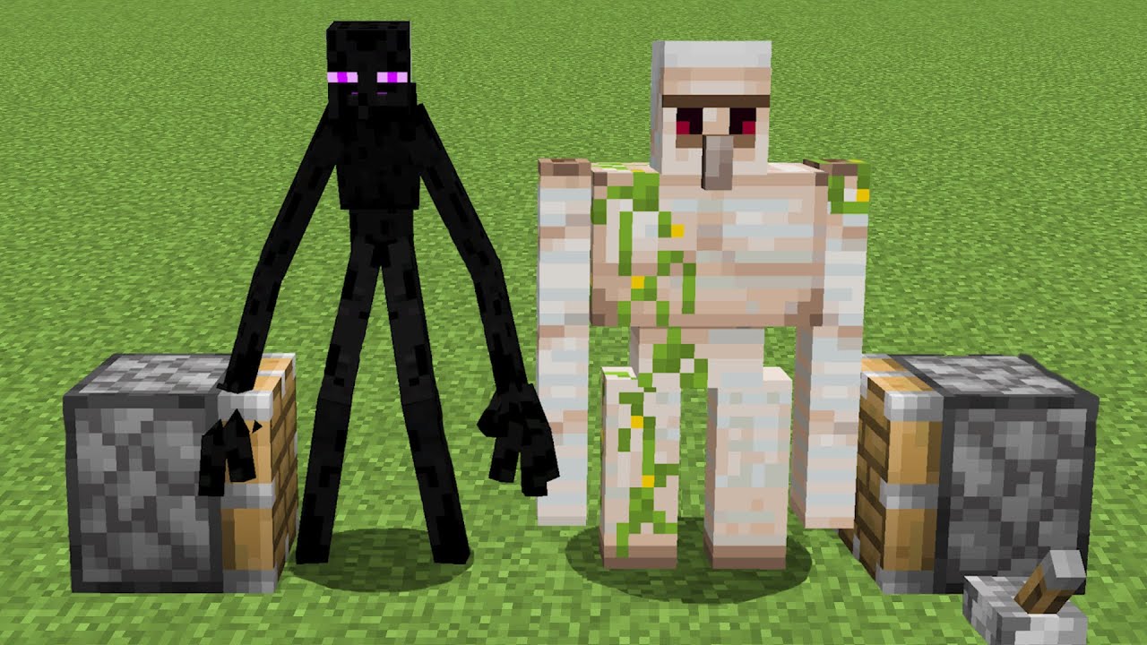 mutant enderman + iron golem = ??? YouTube