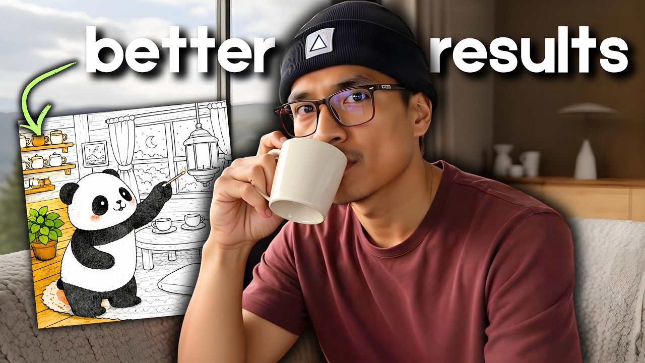 Использование ИИ для создания раскраски, которую люди действительно захотят купить.