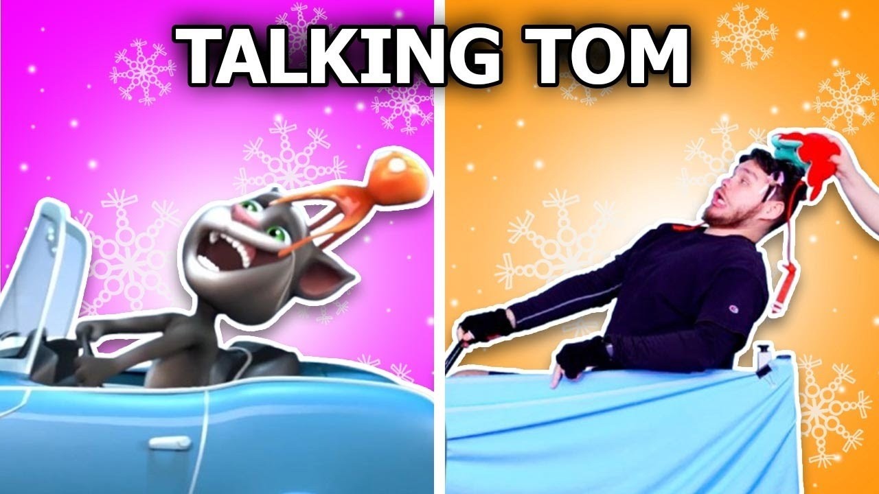 Talking Tom - Trouble With Hats | Talking Tom In Real Life | Talking Tom Funniest Scenes