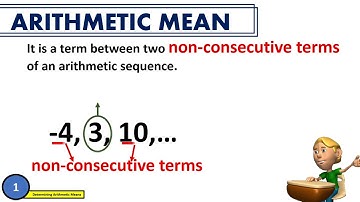 ARITHMETIC MEAN