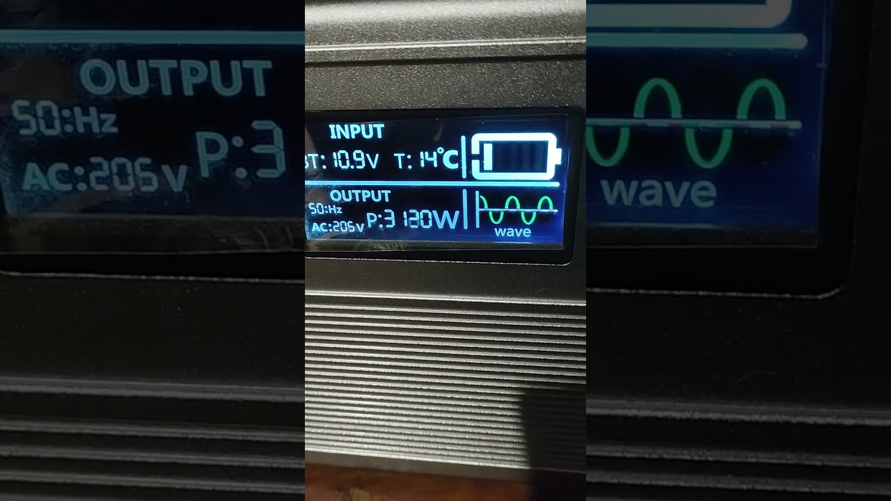 акб 300 + инвертор 4000 в номенале под нагрузкой электродузрвки!