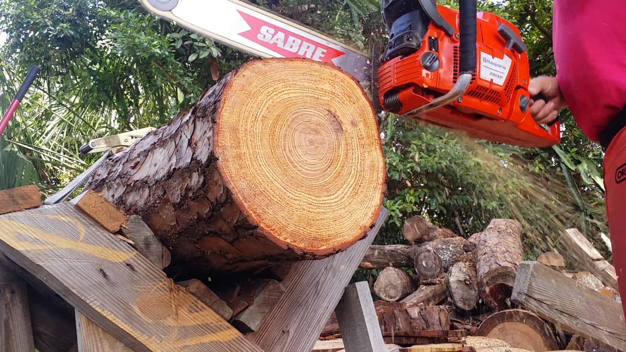 Husqvarna 390 XP ported EC SAWS YouTube