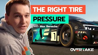 How to find the best tire pressure w/ Max Benecke | iRacing Tutorial