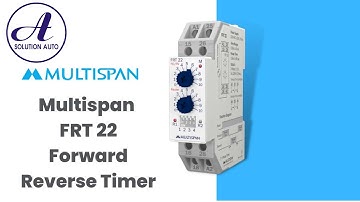 Luân phiên 2 bơm dùng timer thuận ngược FRT-22 | Multispan | Tự Động A