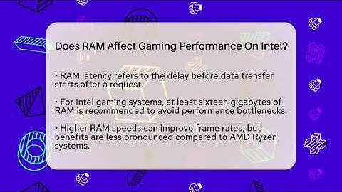 Does RAM Affect Gaming Performance On Intel? - The Hardware Hub
