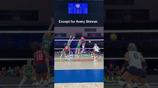 Avery Skinner Defies Gravity 💪🏐🇺🇸 #volleyball #top #sports #best #usa