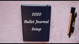 2020 Bullet Journal Setup – minimalistic yet effective