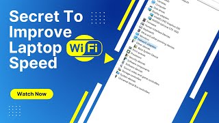 SECRET TO IMPROVE YOUR COMPUTER OR LAPTOP WIFI SPEED: Optimize & Boost WiFi Connection 📶 screenshot 3