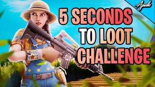 5 SECONDS TO LOOT CHALLENGE... *INSANE*